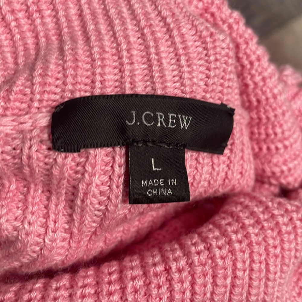 J crew Ribbed cotton-cashmere relaxed turtleneck sweater - Picture 5 of 9